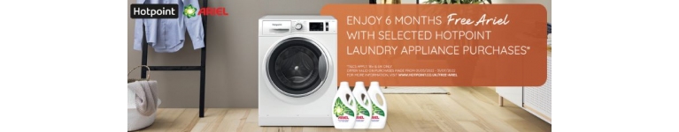 Enjoy 6 Months Free Aerial With Selected Hotpoint Products