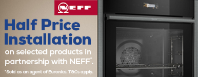 Neff Half Price Installation 29th November 2023 to 30th January 2024 